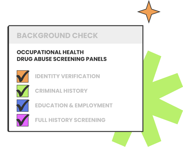 Occupational Health Drug Abuse Screening Panels