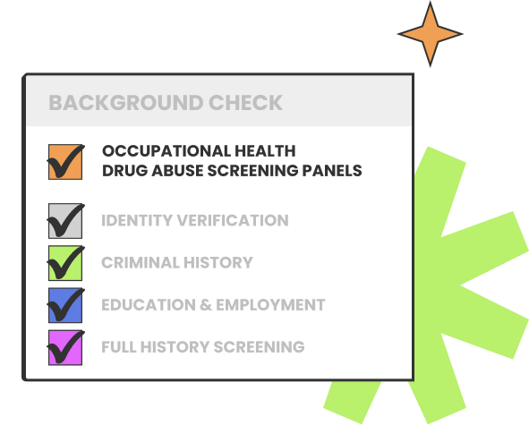 Occupational Health Drug Abuse Screening Panels